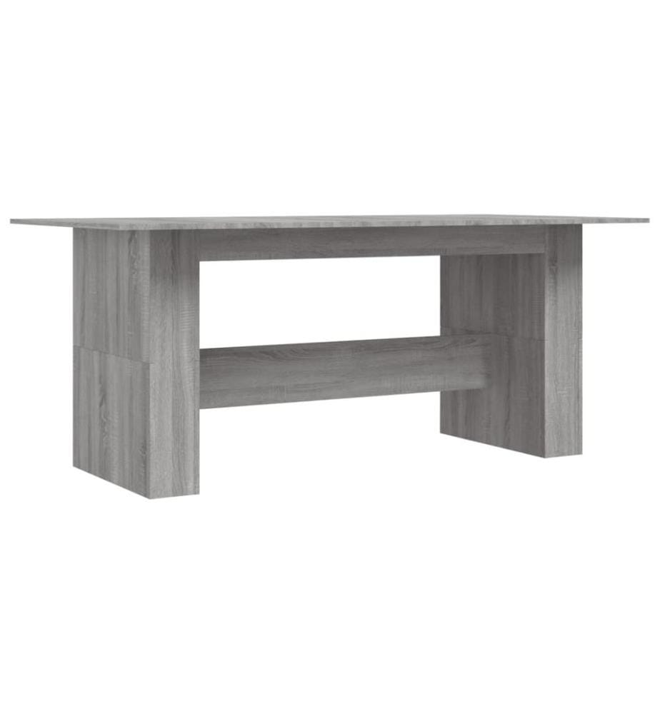 Esstisch Grau Sonoma 180x90x76 cm Holzwerkstoff