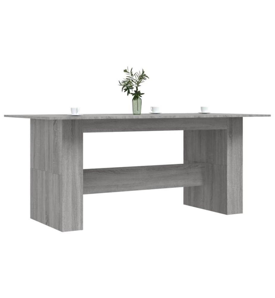Esstisch Grau Sonoma 180x90x76 cm Holzwerkstoff