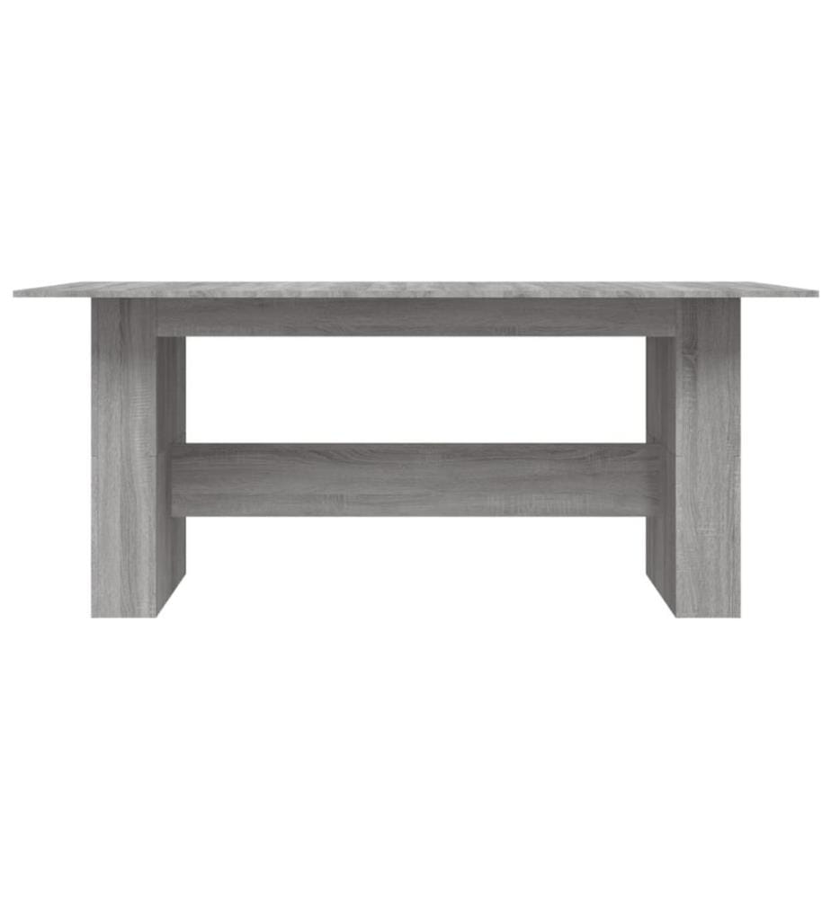 Esstisch Grau Sonoma 180x90x76 cm Holzwerkstoff