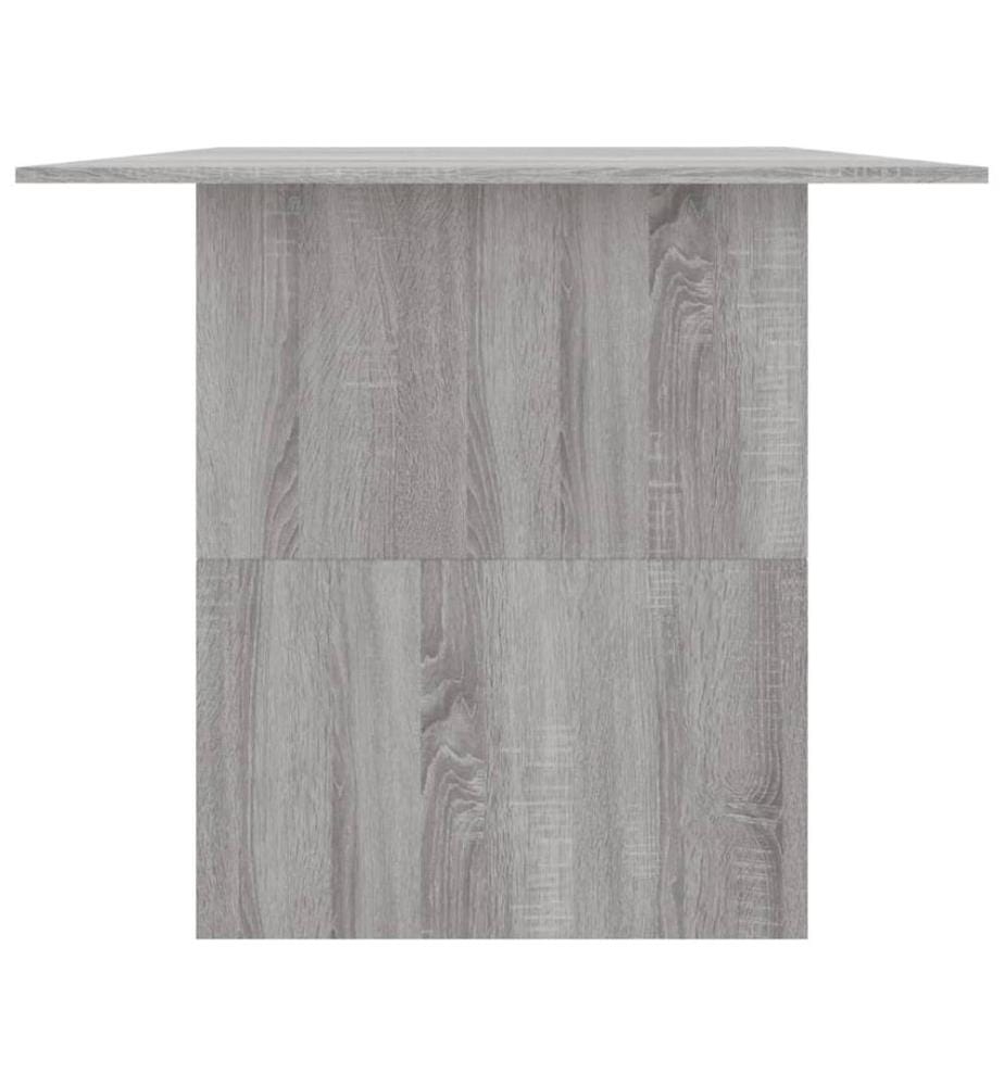 Esstisch Grau Sonoma 180x90x76 cm Holzwerkstoff