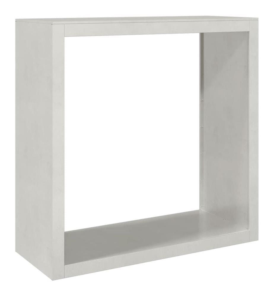 Brennholzregal 100x40x100 cm Edelstahl