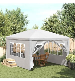 Tente de réception 3x4 m Blanc