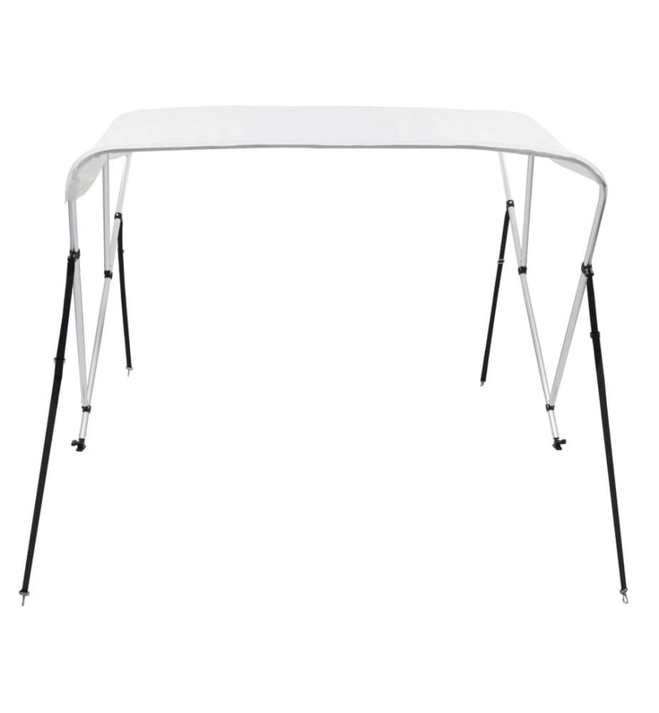 3-Bow Bimini Top Weiss 183x160x137 cm
