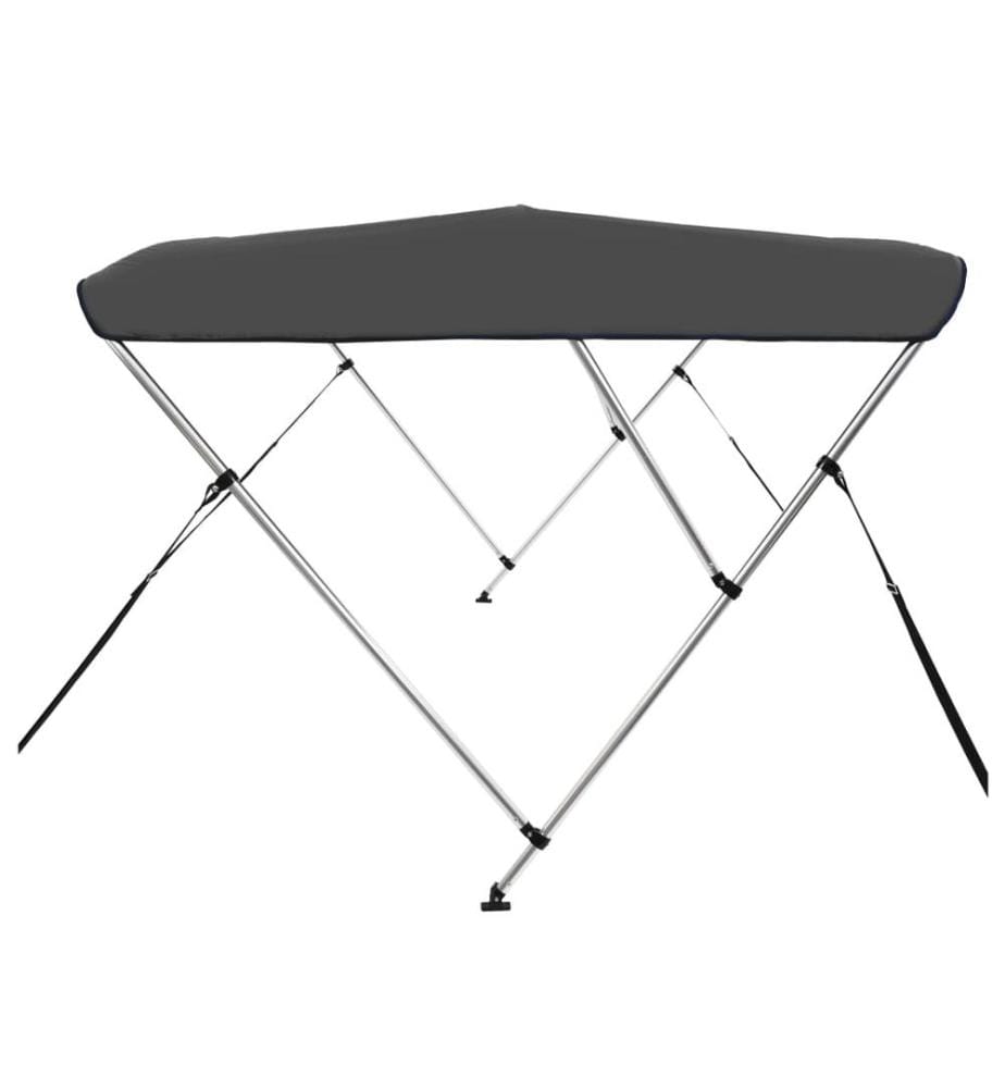 3-Bow Bimini Top Anthrazit 183x160x137 cm