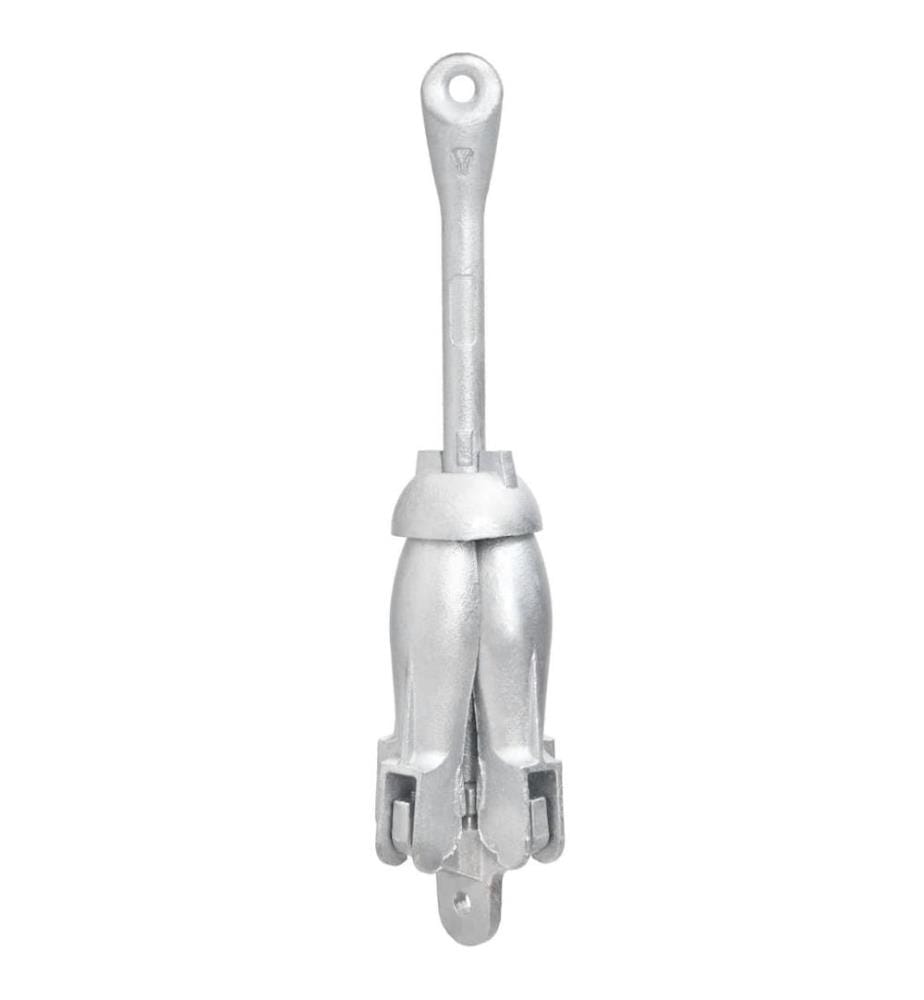 Ancre pliable argenté 6 kg fonte galvanisée à chaud