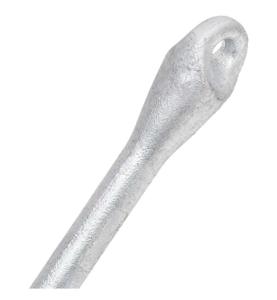 Ancre pliable argenté 6 kg fonte galvanisée à chaud