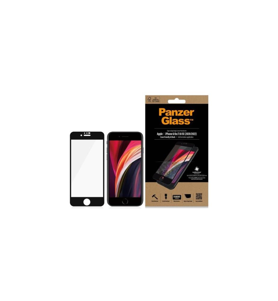 PANZERGLASS - Protection d'écran Case Friendly iPhone 6/6S/7/8/SE 2020/2022
