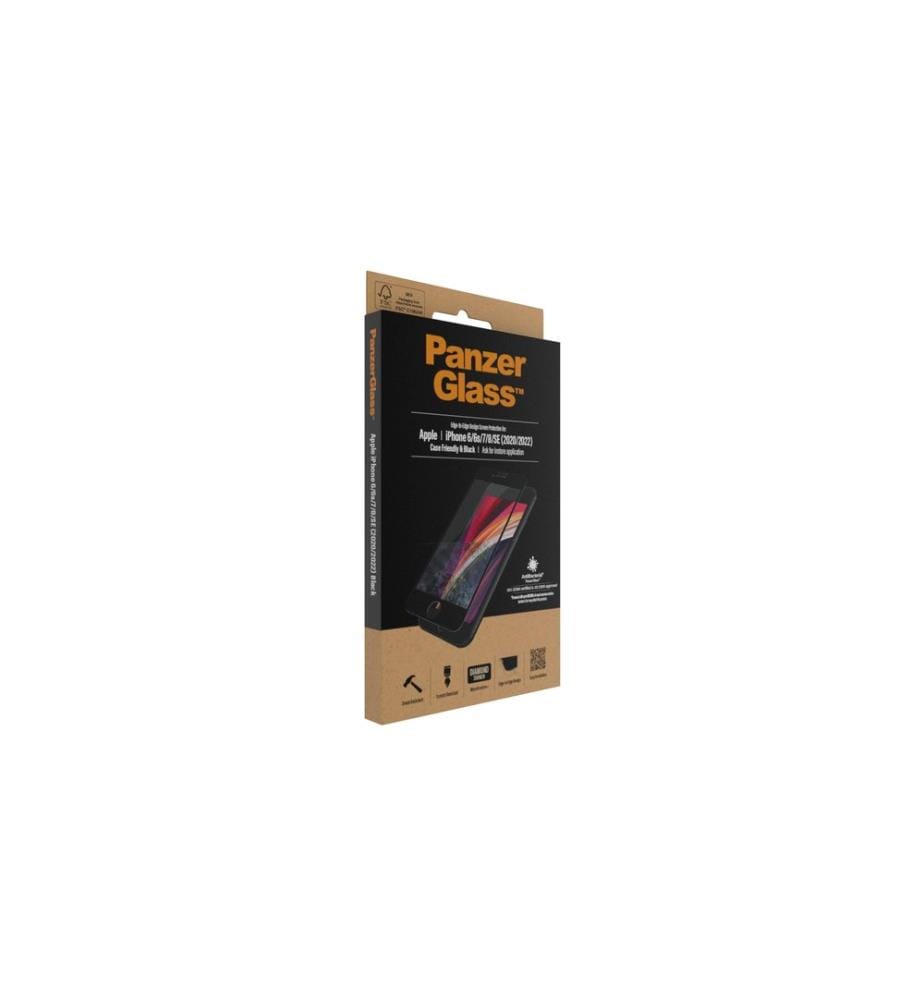 PANZERGLASS - Protection d'écran Case Friendly iPhone 6/6S/7/8/SE 2020/2022