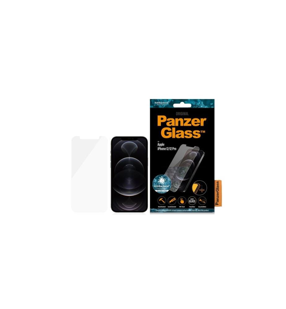 PANZERGLASS - Protection d'écran Standard Fit AB iPhone 12 / 12 Pro