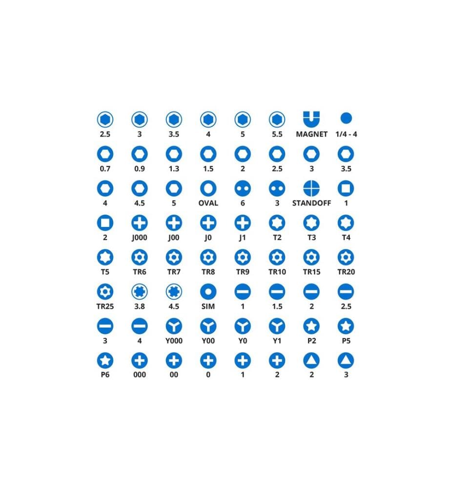 IFIXIT - Kits d'outils Mako 64 Bit Driver Kit