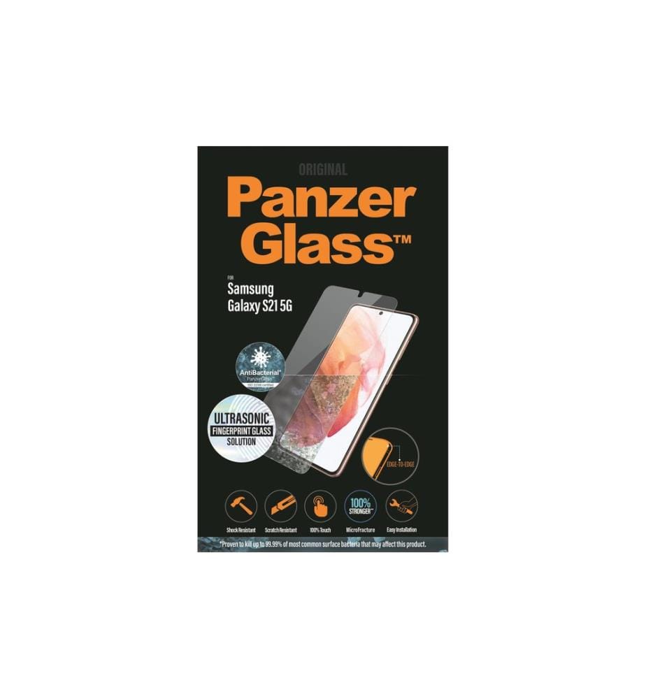 PANZERGLASS - Protection d'écran Empreinte digitale pour le Galaxy S21