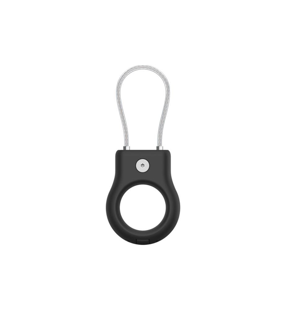 BELKIN - Secure Holder pour Apple AirTag avec câble métallique Noir