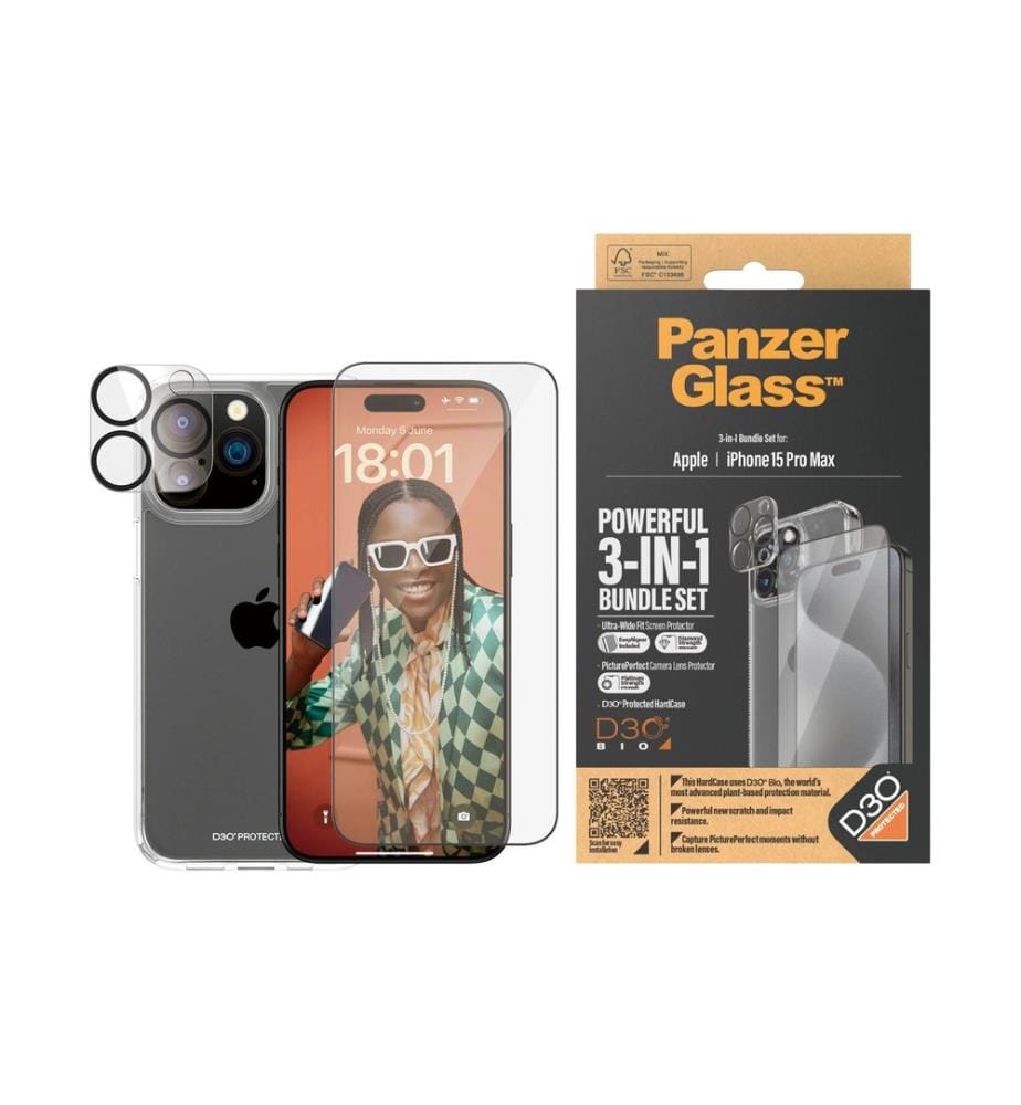 CARE - 3-in-1 Bundle iPhone 15 Pro Max