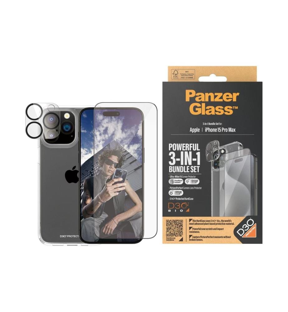 CARE - 3-in-1 Bundle iPhone 15 Pro Max