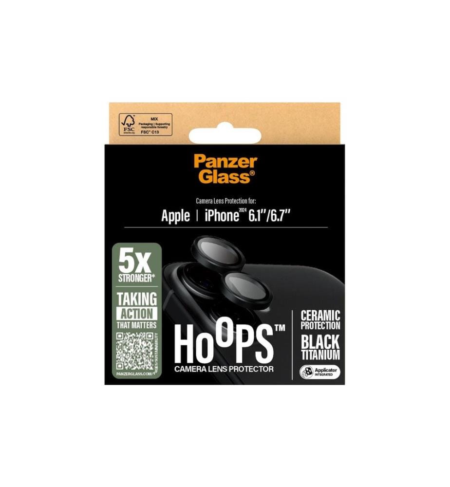PANZERGLASS - Protection de caméra PicturePerfect pour iPhone 16 et 16 Plus
