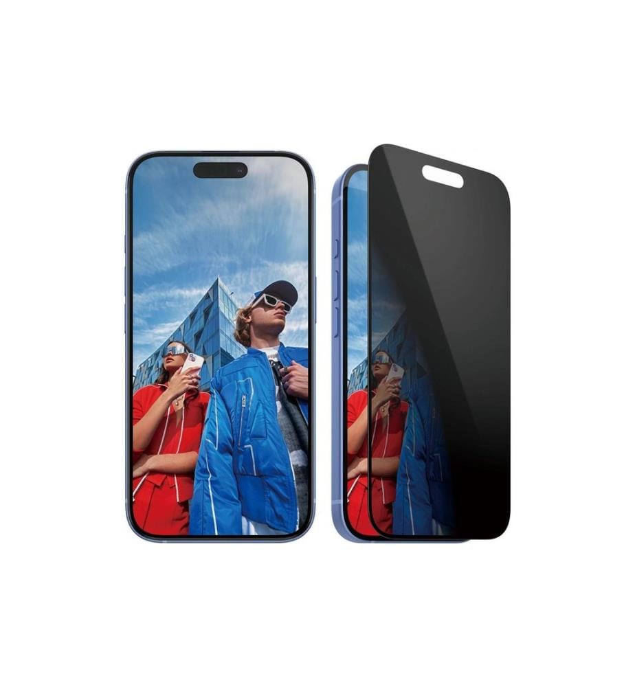 PANZERGLASS - Protection d'écran Ultra Wide Fit Privacy iPhone 15/16
