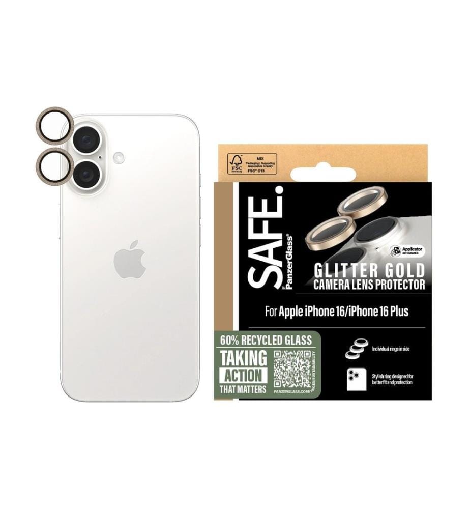 SAFE. - Lens Protector iPhone 16 / 16 Plus Or