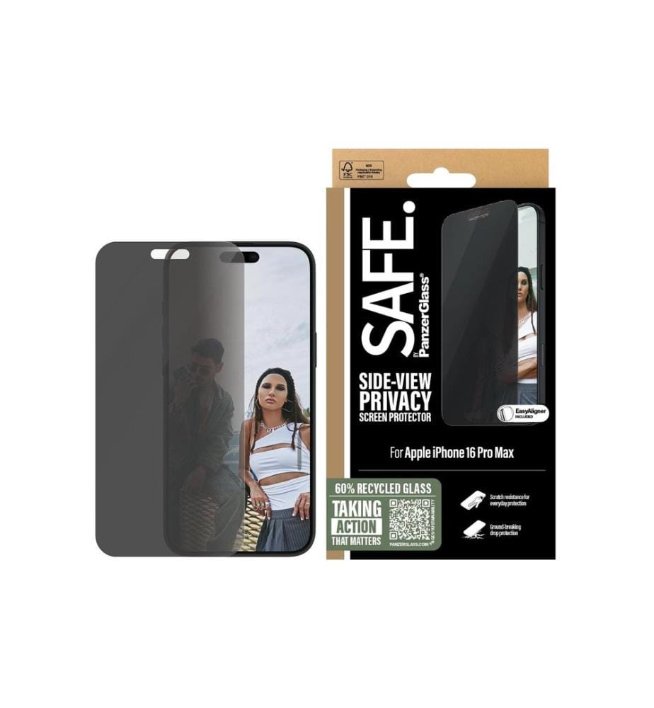 SAFE. - Protection d'écran Ultra Wide Fit Privacy iPhone 16 Pro Max
