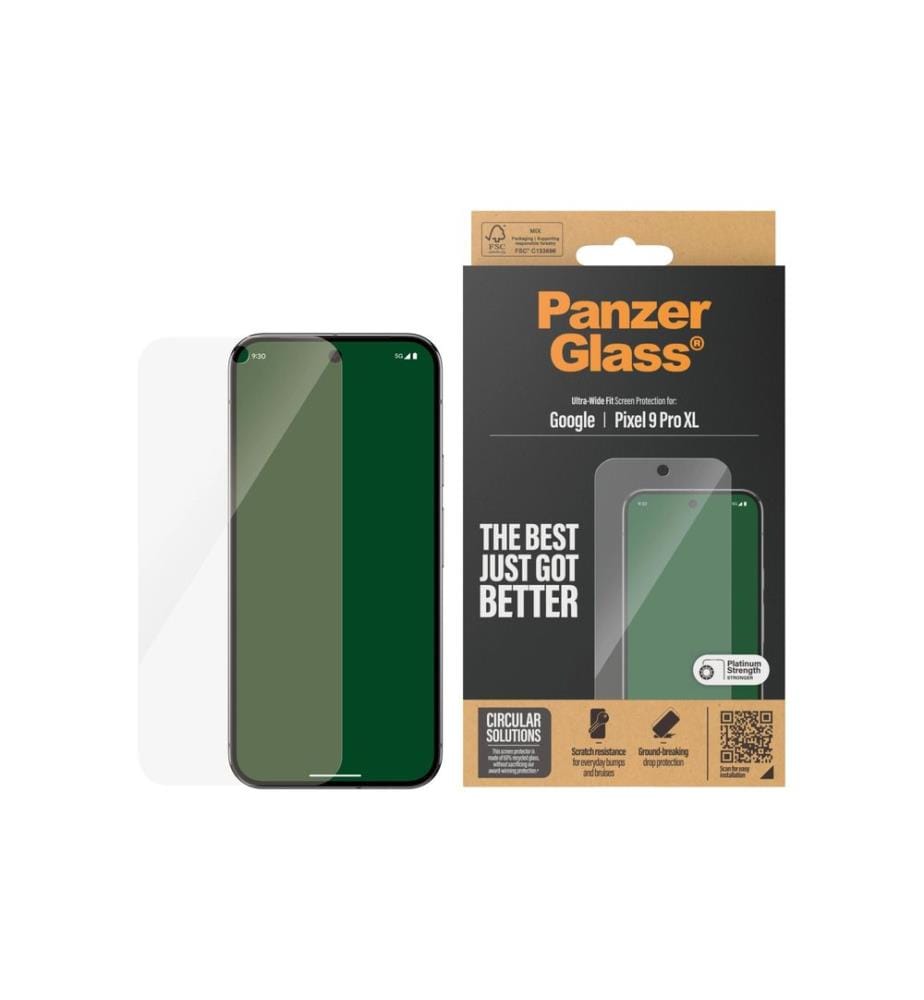 PANZERGLASS - Protection d'écran Ultra Wide Fit Pixel 9 Pro XL