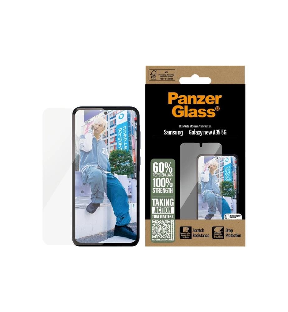 PANZERGLASS - Protection d'écran Ultra Wide Fit Galaxy A36