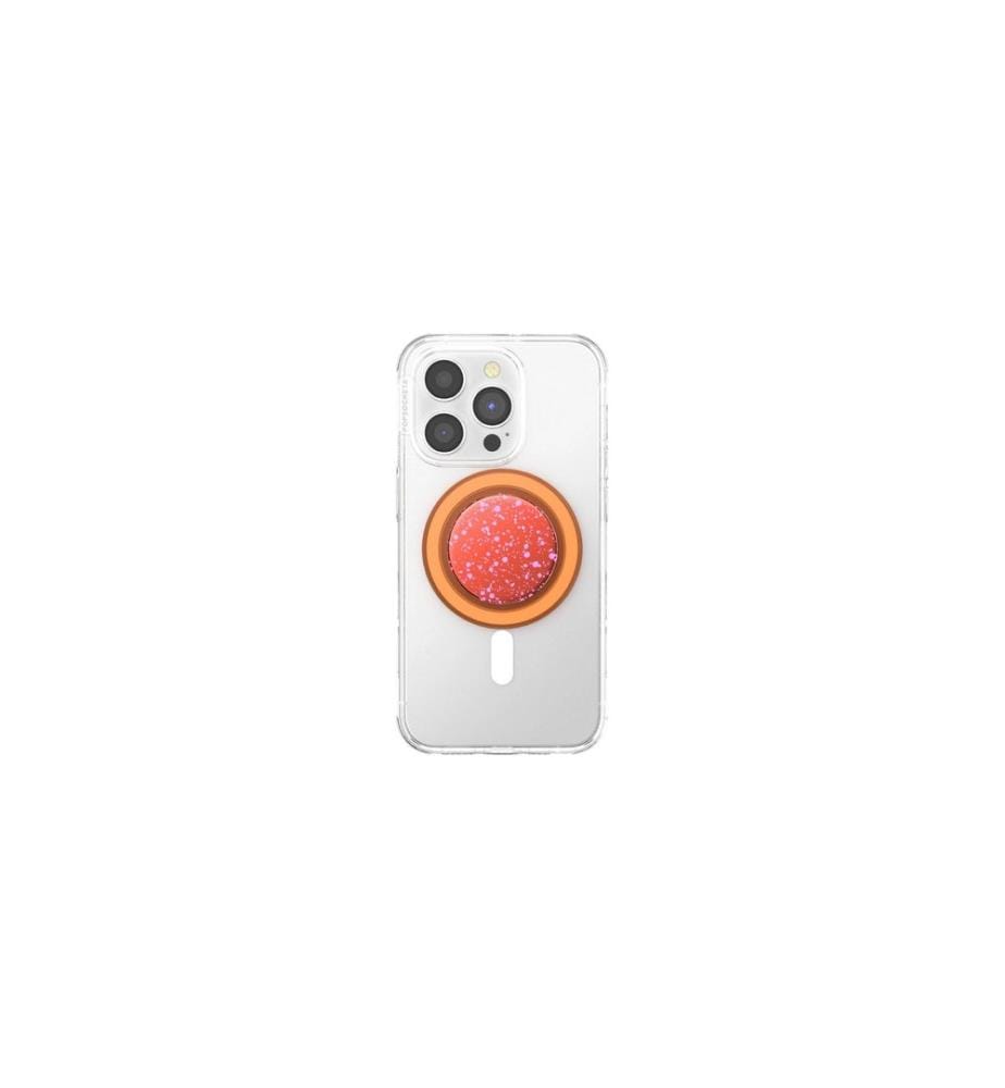 POPSOCKETS - Support Aluminum Clay Speckle MagSafe