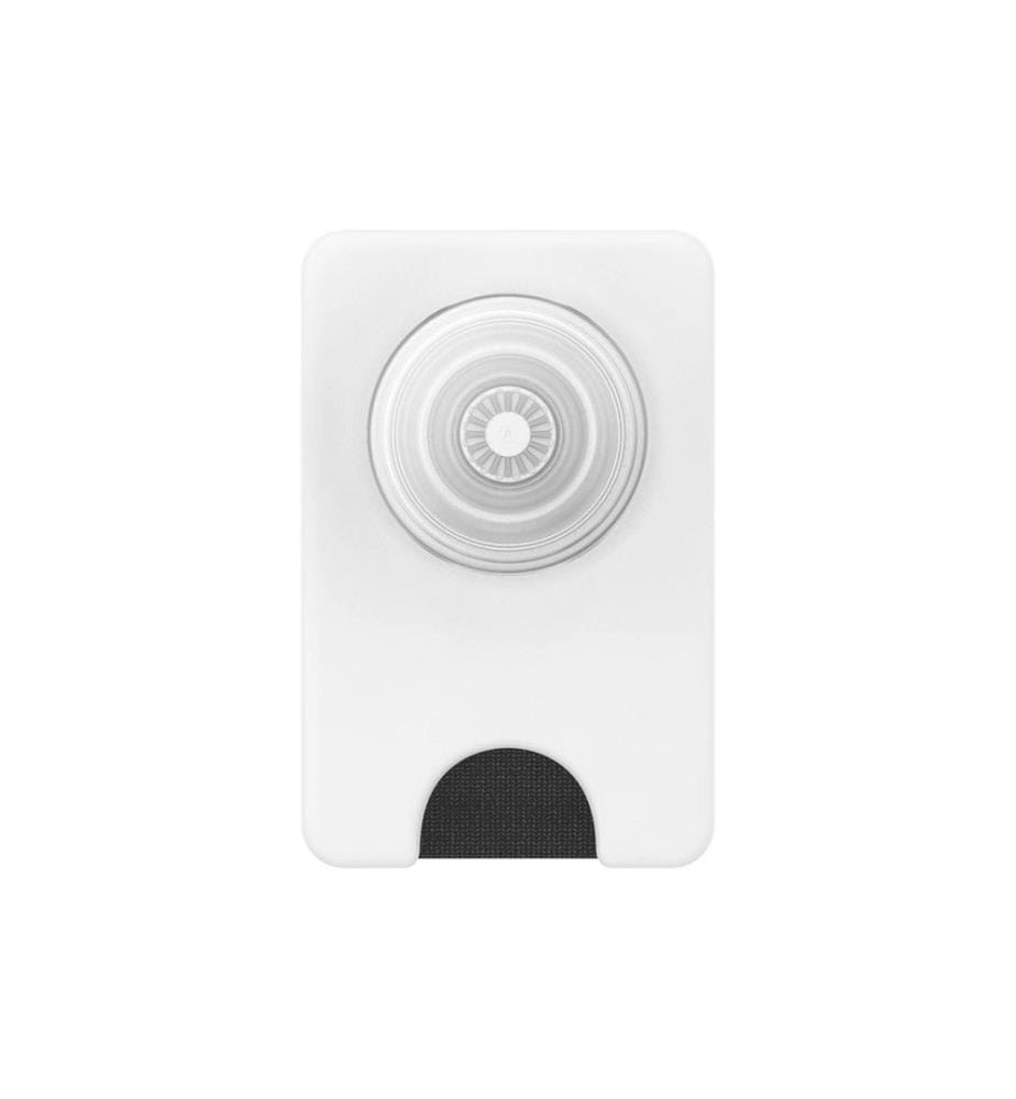 POPSOCKETS - PopWallet + Magsafe White Clear