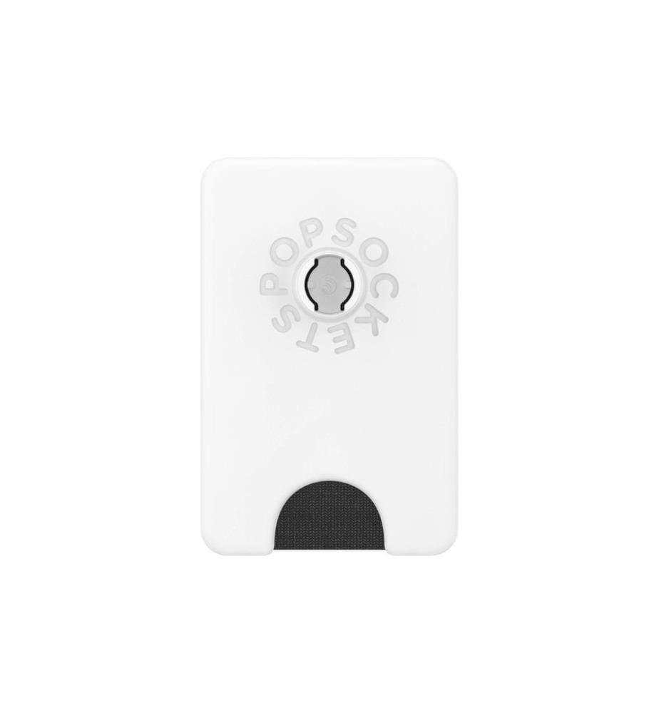 POPSOCKETS - PopWallet + Magsafe White Clear