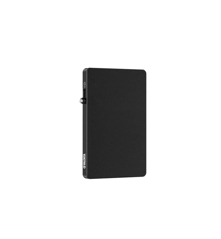 Valenta - CardCase Aluminium MagSafe, Noir