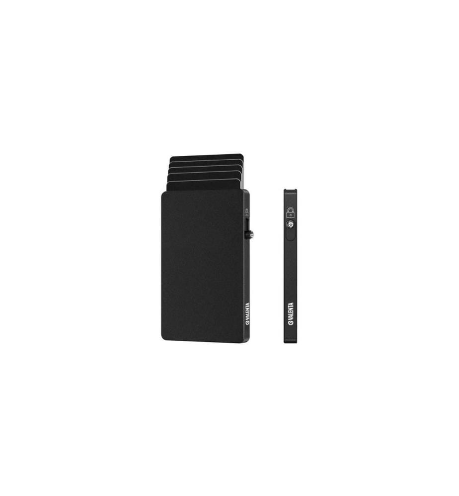 Valenta - CardCase Aluminium MagSafe, Noir