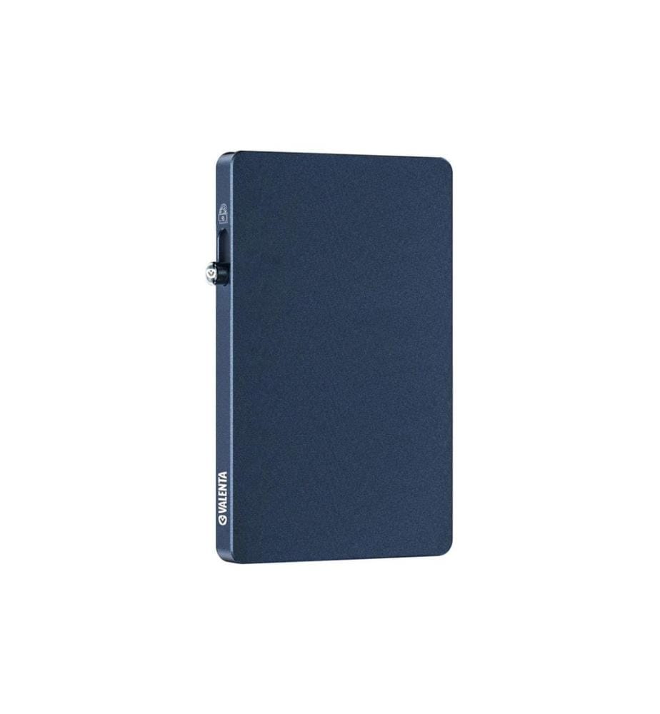 Valenta - CardCase Aluminium MagSafe, Bleu
