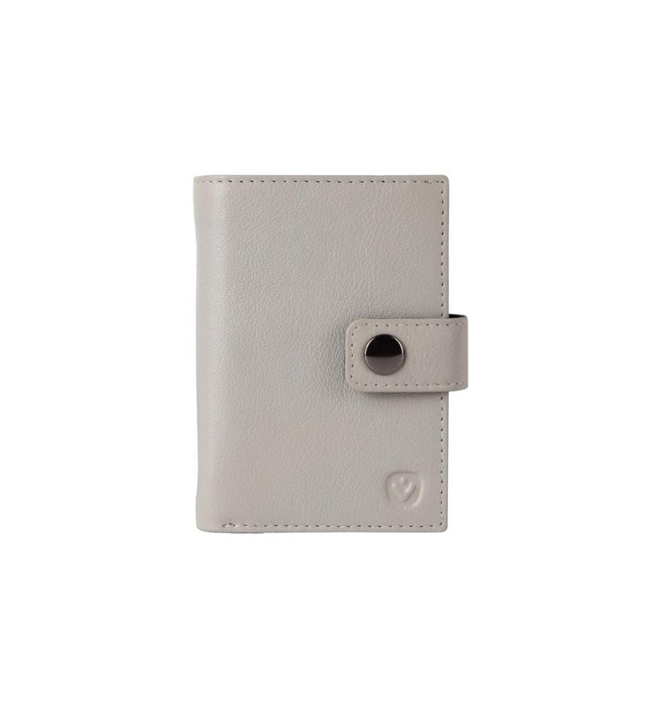 Valenta - CardWallet Leather MagSafe Luxe Off White