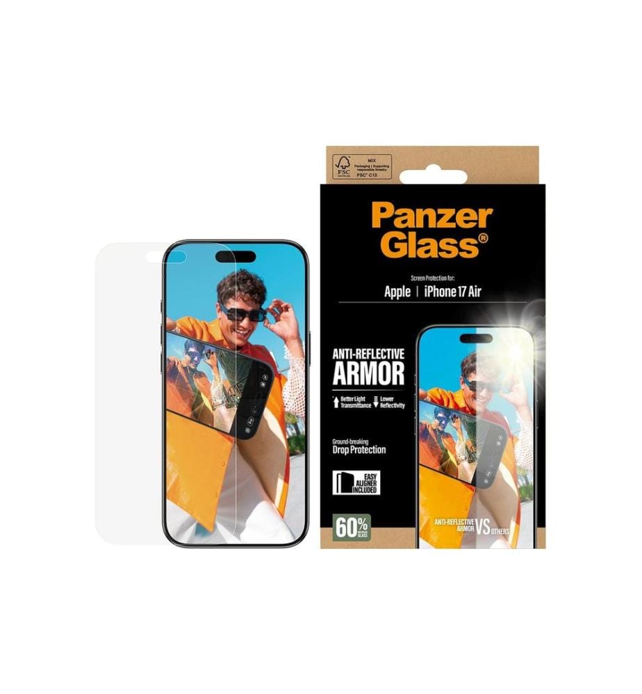PANZERGLASS - Protection d'écran Anti-Reflective Armor iPhone Air