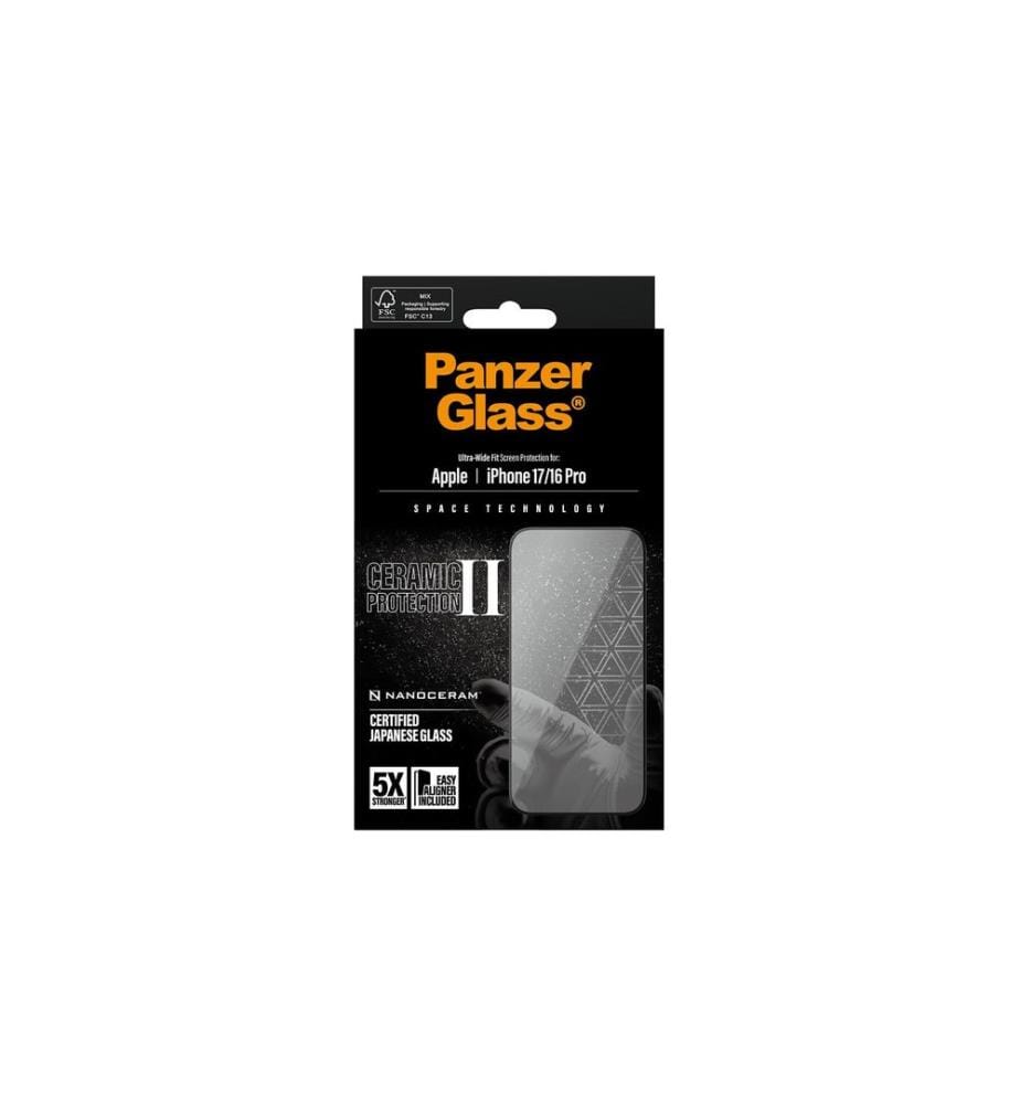 PANZERGLASS - Protection d'écran Ceramic II iPhone 17