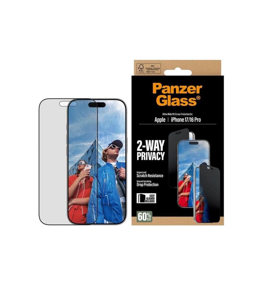 PANZERGLASS - Protection d'écran 2-Way Privacy iPhone 17