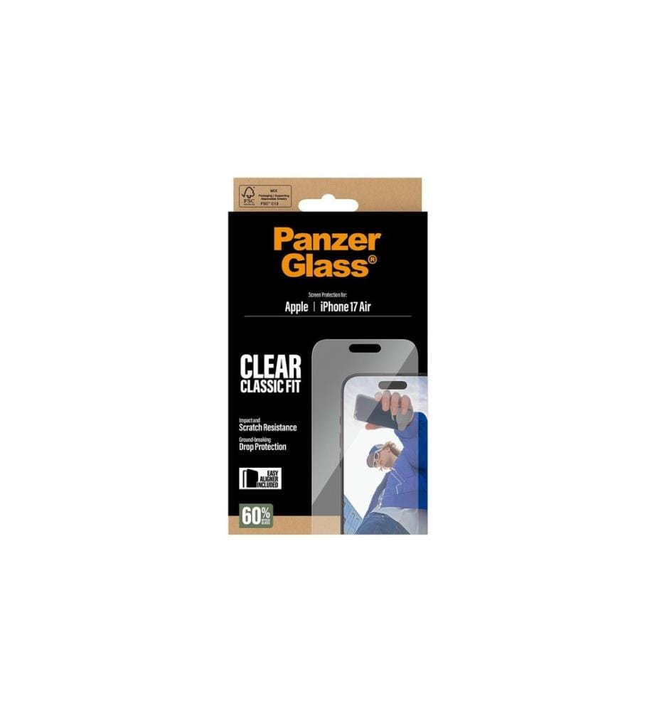 PANZERGLASS - Protection d'écran Classic Fit iPhone Air
