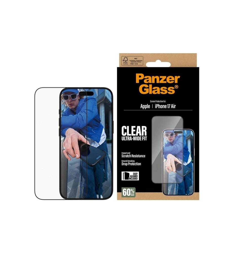 PANZERGLASS - Displayschutz Ultra Wide Fit iPhone Air