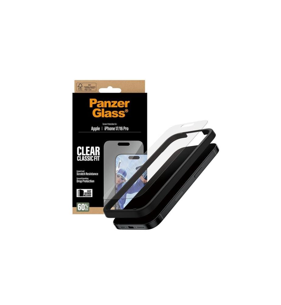 PANZERGLASS - Protection d'écran Classic Fit iPhone 17