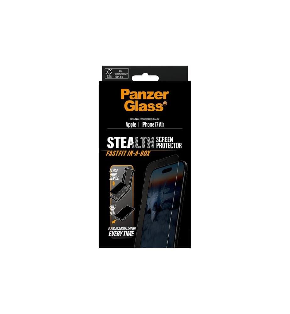PANZERGLASS - Protection d'écran Stealth Ultra Wide Fit iPhone Air