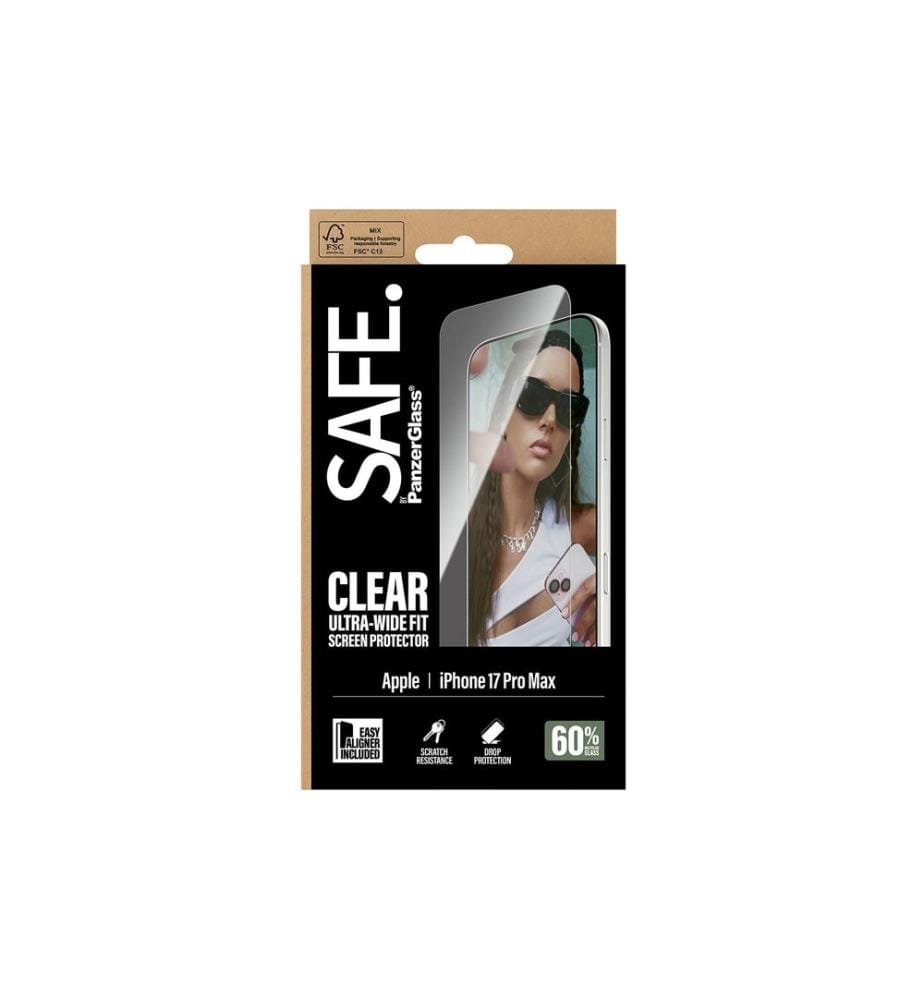 SAFE. - Protection d'écran Ultra Wide Fit iPhone 17 Pro Max