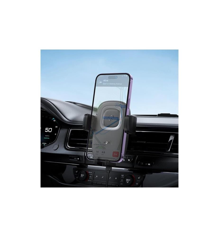 ONIT - Support pour smartphone de voiture avec recharge sans fil