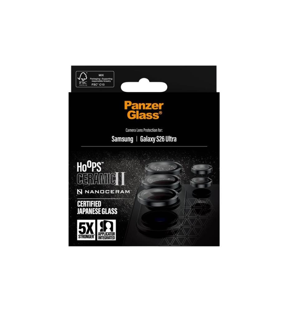 PANZERGLASS - Lens Protector Rings HOOPS Samsung Galaxy S26 Ultra Céramique