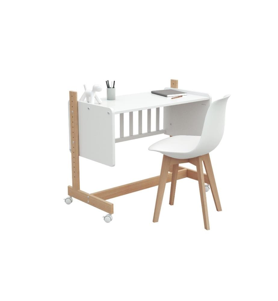OSANN - Lit d'appoint 5in1 Nature & Blanc 42 x 81 cm