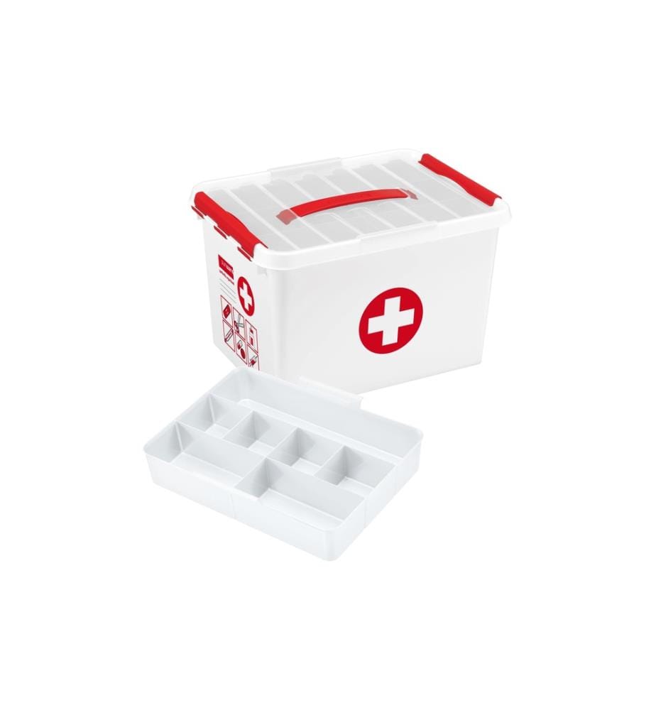 SIGMA HOME - Erste Hilfe Box 22 l Weiss
