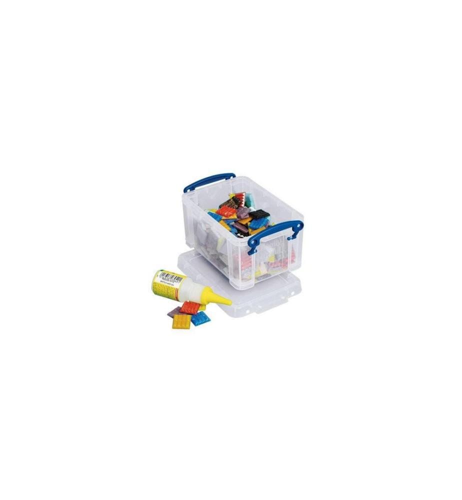 REALLY USEFUL BOX - Aufbewahrungsbox Transparent, 0.7 l