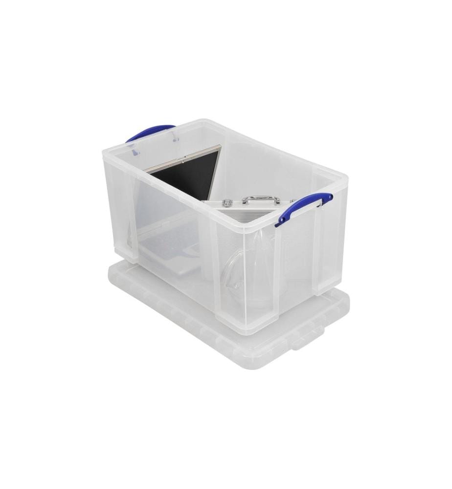 REALLY USEFUL BOX - Aufbewahrungsbox 84 Liter Transparent