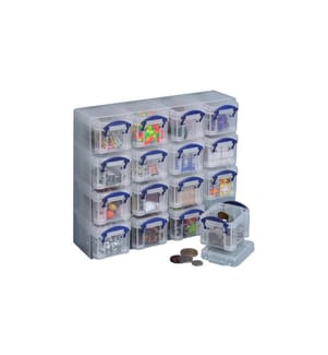 REALLY USEFUL BOX - Boîte à tiroirs Set 0.14 l Transparent