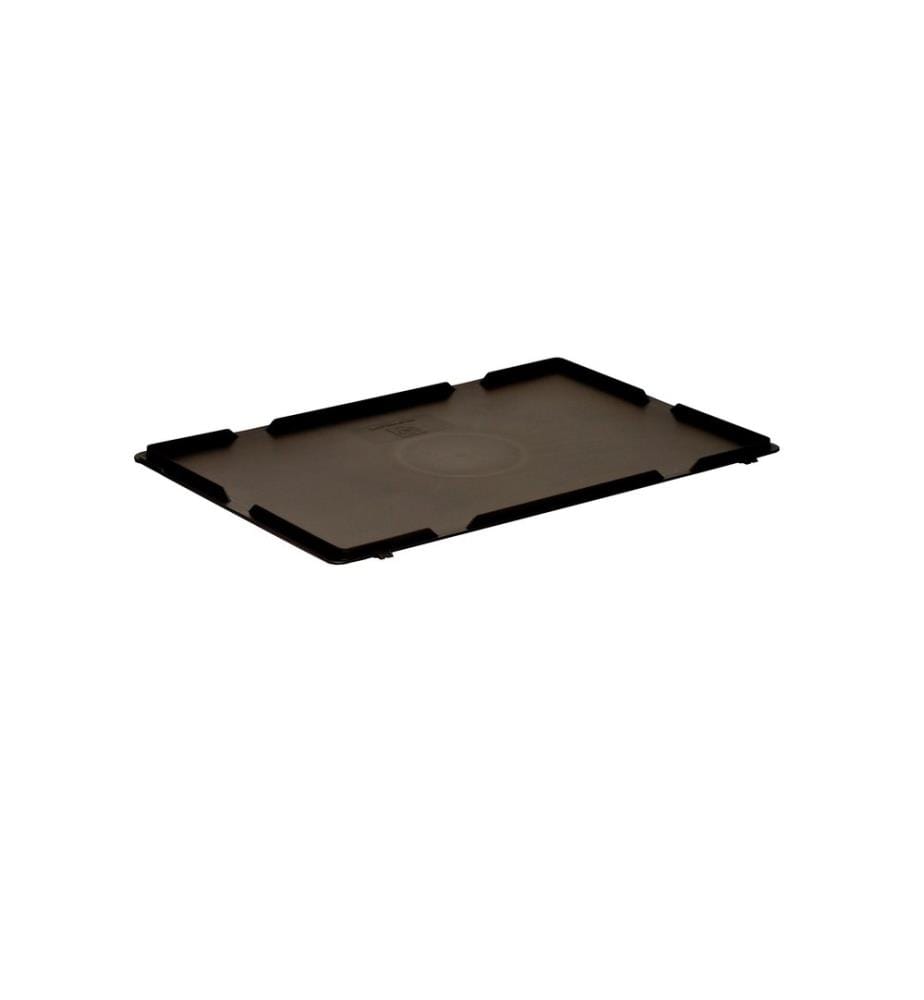 UTZ - Couvercle à charnière RAKO ESD pour bac d'empilage 600 x 400 mm