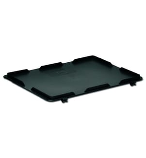 UTZ - Couvercle à charnière RAKO ESD pour bac d'empilage 400 x 300 mm