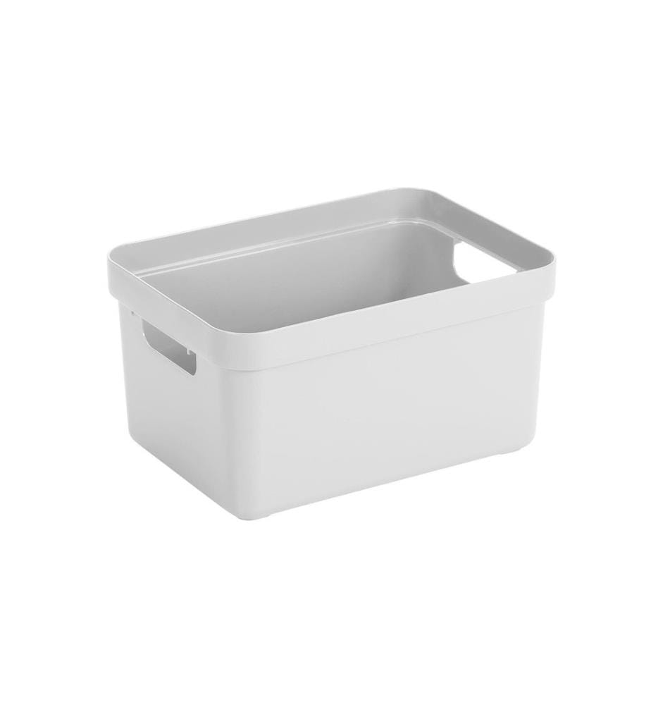 SIGMA HOME - Boîte de rangement 13 l Blanc