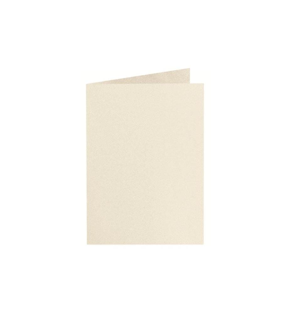 ARTOZ - Blankokarte Perle A5, 5 Stück, Ivory